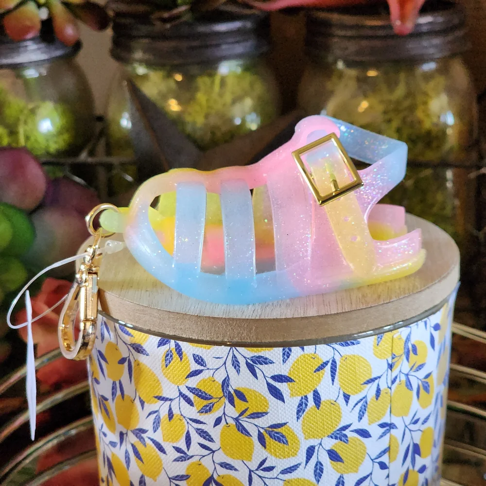 Bath & Body Works Colorful Chancla Sandal Pocketbac Santizer Holder